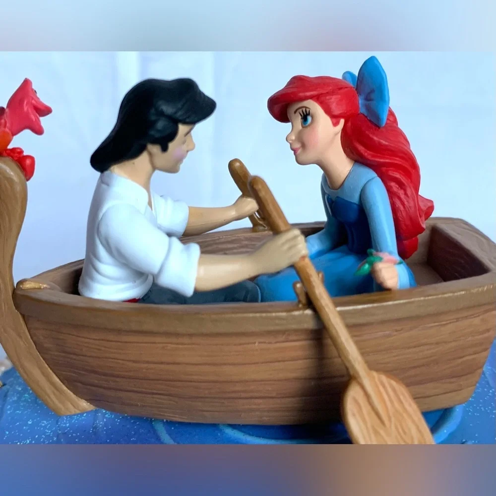 2007 Kiss the Girl Disney Little Mermaid Magic Princess  Hallmark QXD4289 - Picture 7 of 8